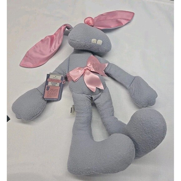 Vintage 1985 Hallmark Somebuddies Hopper Hare Bunny Rabbit Stuffed Plush Rare - Picture 4 of 16